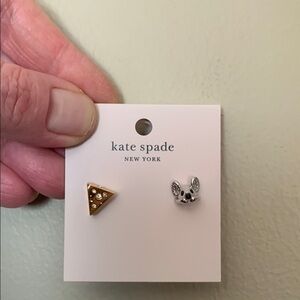 Kate Spade Gold and Silver Kids Earrings Set